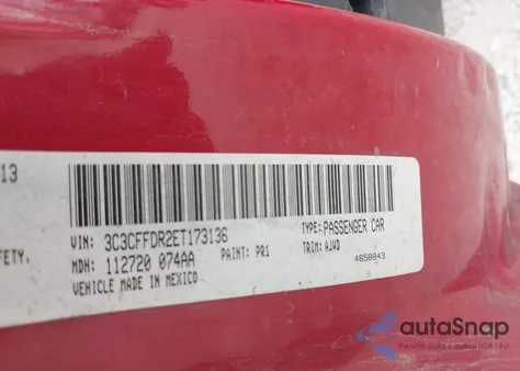 2014 Fiat 500C Pop из США, поврежденный, VIN 3C3CFFDR2ET173136